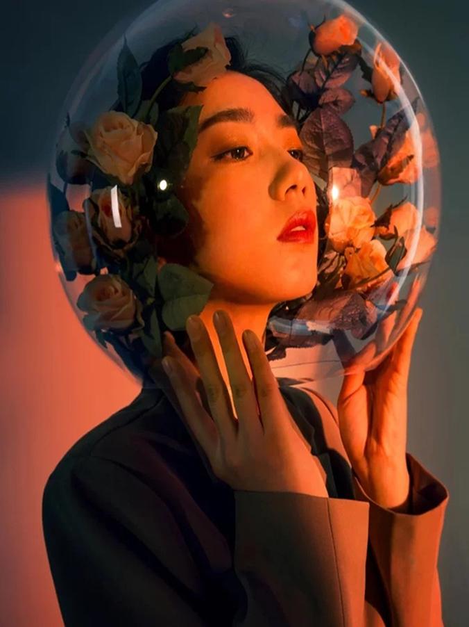 아크릴 투명캡슐 투명공 장식용 인테리어 데코 캡슐볼 대형캡슐 지름 사이즈 투명구 - 상세 이미지 4