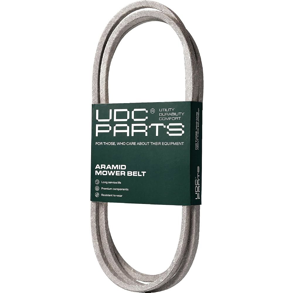 UDC 부품 196103 Husqvarna 532196103 587686701 LGT2654 YTH24V54 54인치 장인 풀란 / 아라미드 코드 147.50인치 - 상품 이미지