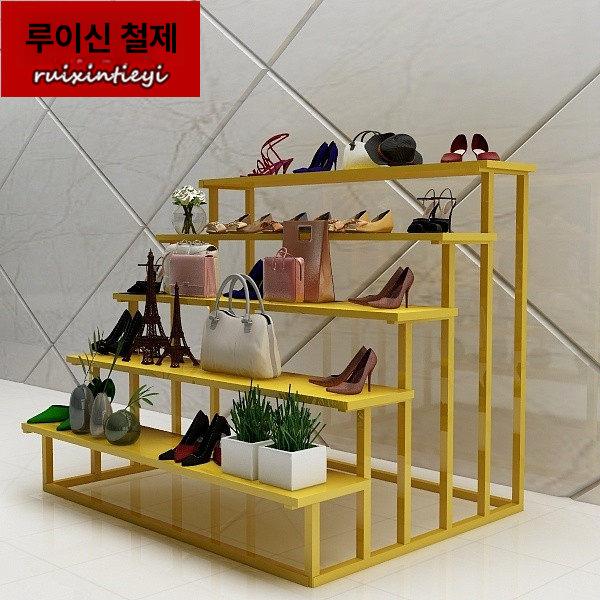 디스플레이 신발진열대 신발전시대 선반 거치대 매장용 스탠드 받침대 구두진열대 - 상세 이미지 4