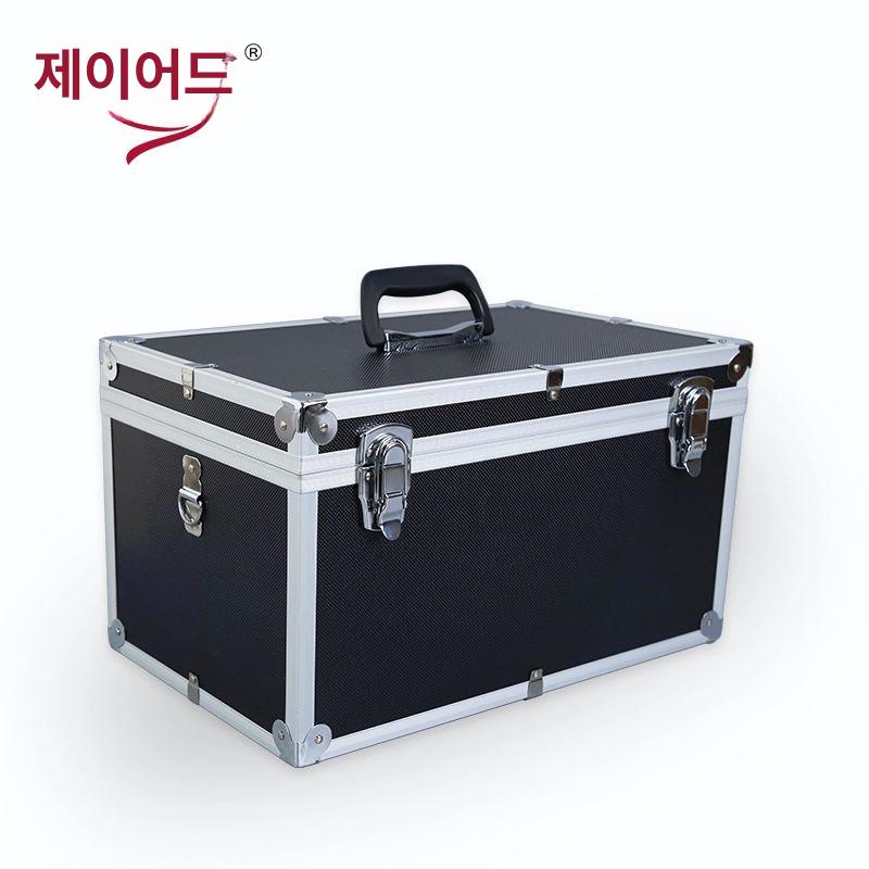 공구함 수납 알루미늄 다용도 캐리어 장비가방 비밀번호잠금 휴대용 정리함 - 상세 이미지 2