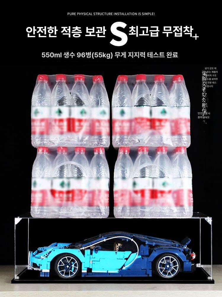 피규어 진열장 아크릴 케이스 가로형 투명 보관함 컬렉션 디스플레이 베이스 - 상세 이미지 4