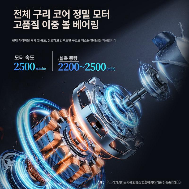 덕트팬 후드 주방 업소용 환풍기 흡입기 연기 강력 pvc 포트 배기 - 상세 이미지 4