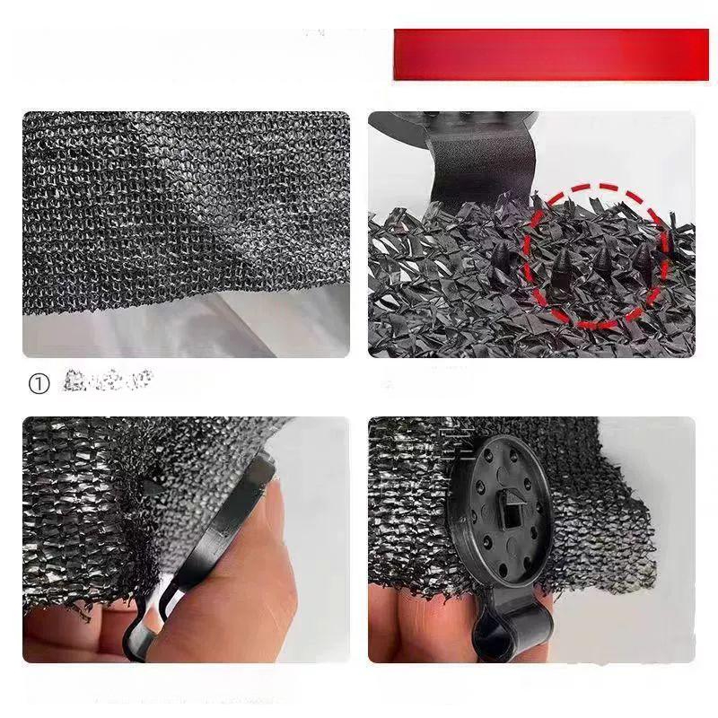 그늘막 집게 스냅 차광막 고정 고리 메쉬 풀링 대형 선 클립 방수망 그물 분리형 - 상세 이미지 4