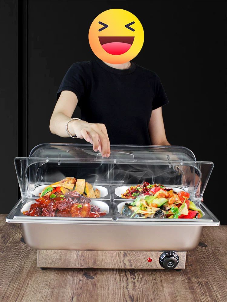업소용 음식보온기 중탕식 반찬워머 호텔 식당 전기 사각형 온열 주방용품 - 상세 이미지 4