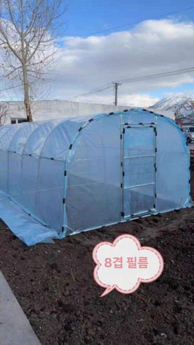 조립식 온실 비닐하우스 옥상 정원 텃밭 소형 야채 재배 가정용 베란다 - 상세 이미지 2
