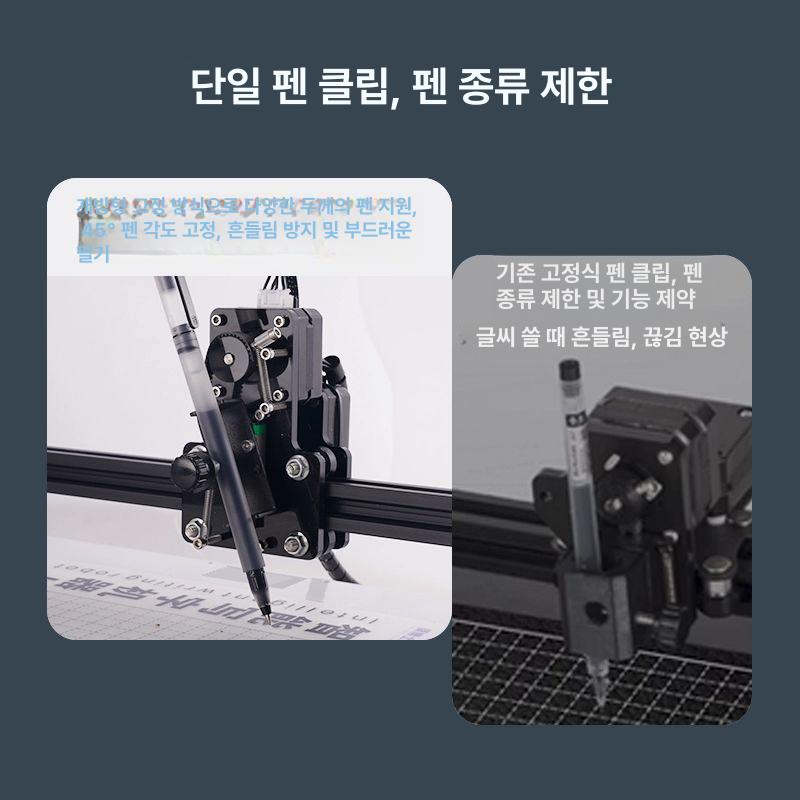 자동 손글씨 복사 기계 지능형 펜글씨 서명 필기 레터링 필사 자동필기 로봇 - 상세 이미지 5
