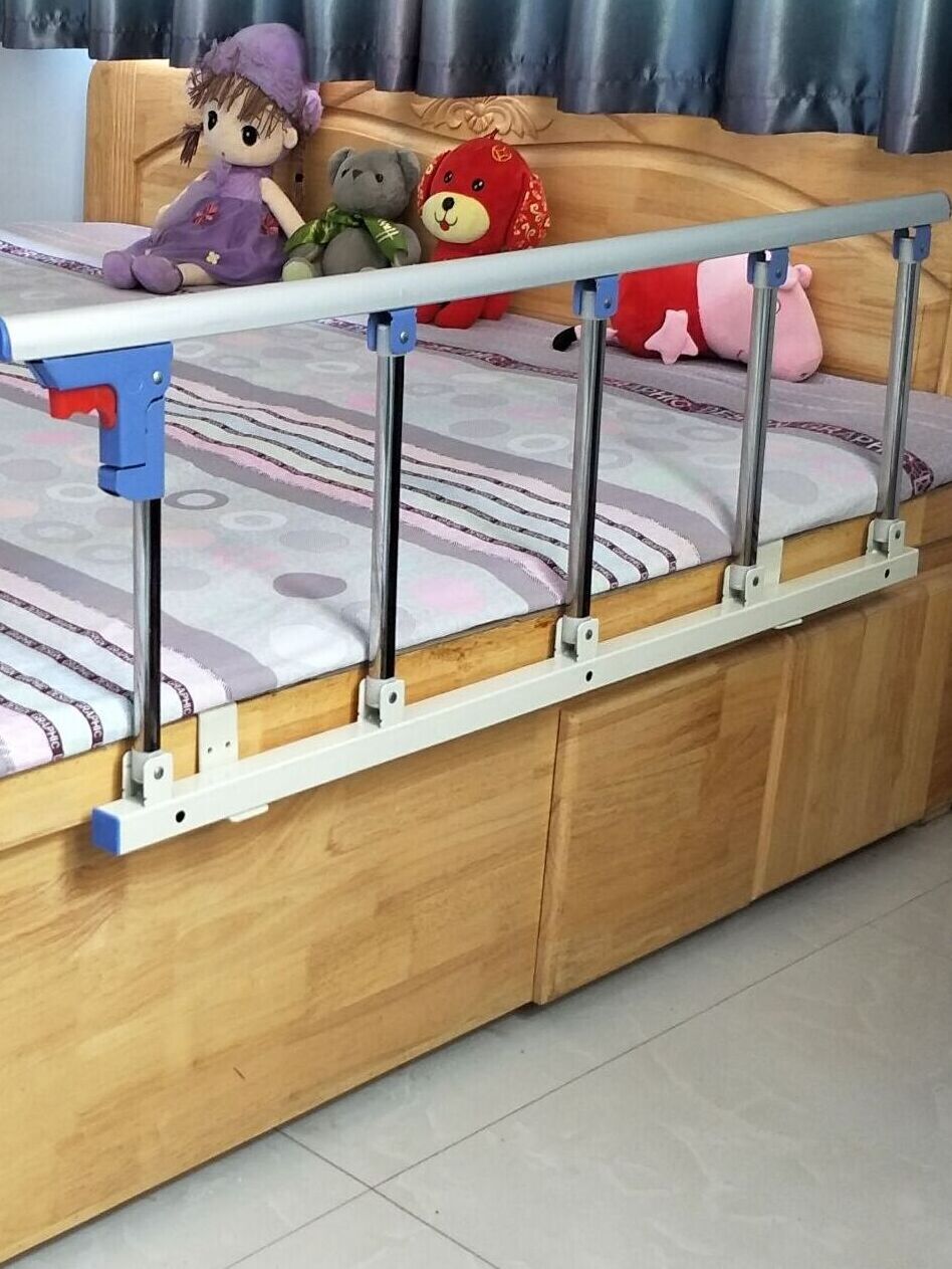 접이식 침대가이드 침대난간 보호대 침대안전가드 침대낙상방지 바 사이드레일 - 상세 이미지 3