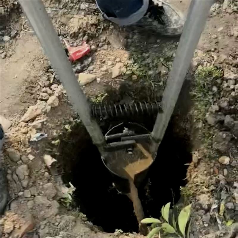 농기구 삽 강철 토양 농업 텃밭 갈퀴 정원 괭이 원예 쇠스랑 수확 포크 심기 밭갈이 - 상세 이미지 4