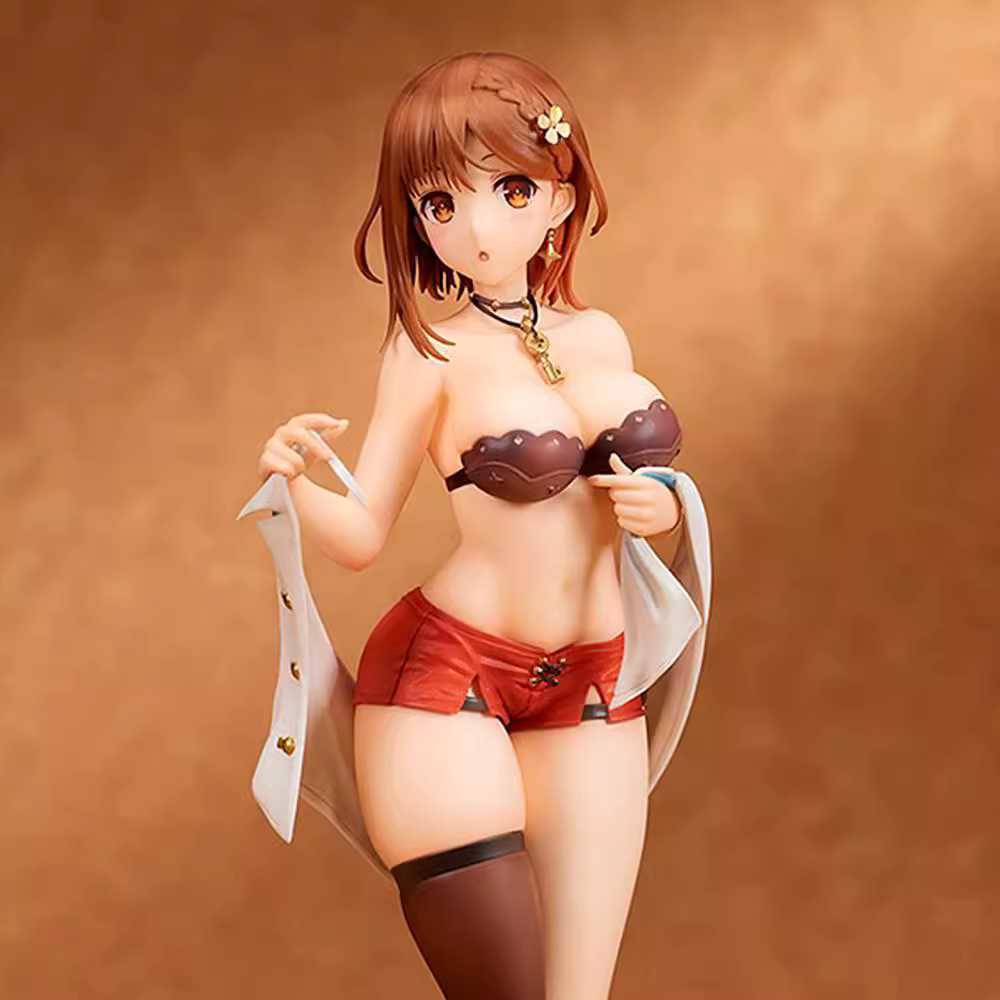 라이자의 아틀리에 피규어 10cm 쵸코노세 합성인간 TECMO 캐릭터 사이즈 라이자 플라스틱 컬러 케이스 리세일링 - 상품 이미지