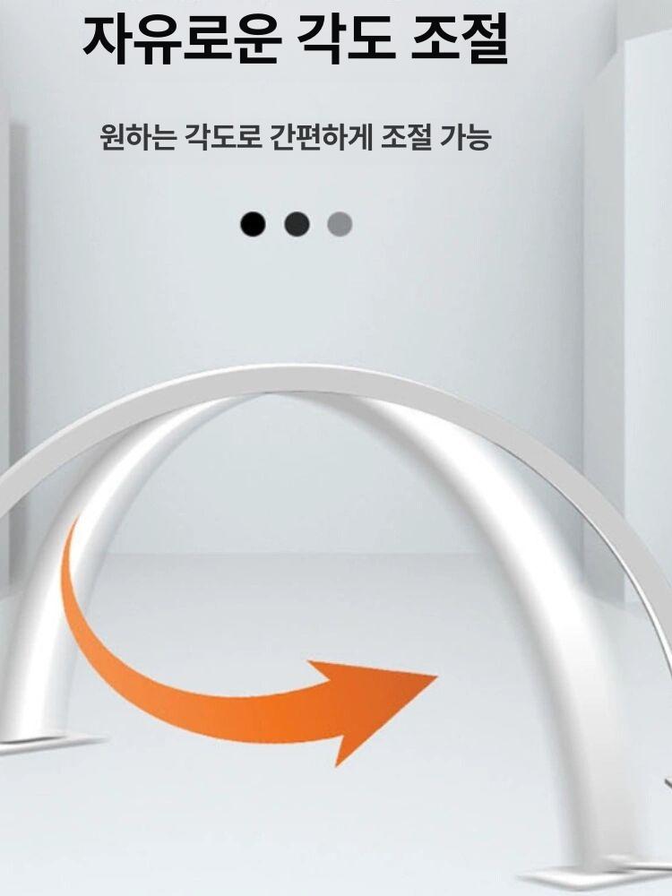 반달형 문라이트 네일 테이블 조명 미용실 작업등 감성 스탠드 LED - 상세 이미지 3