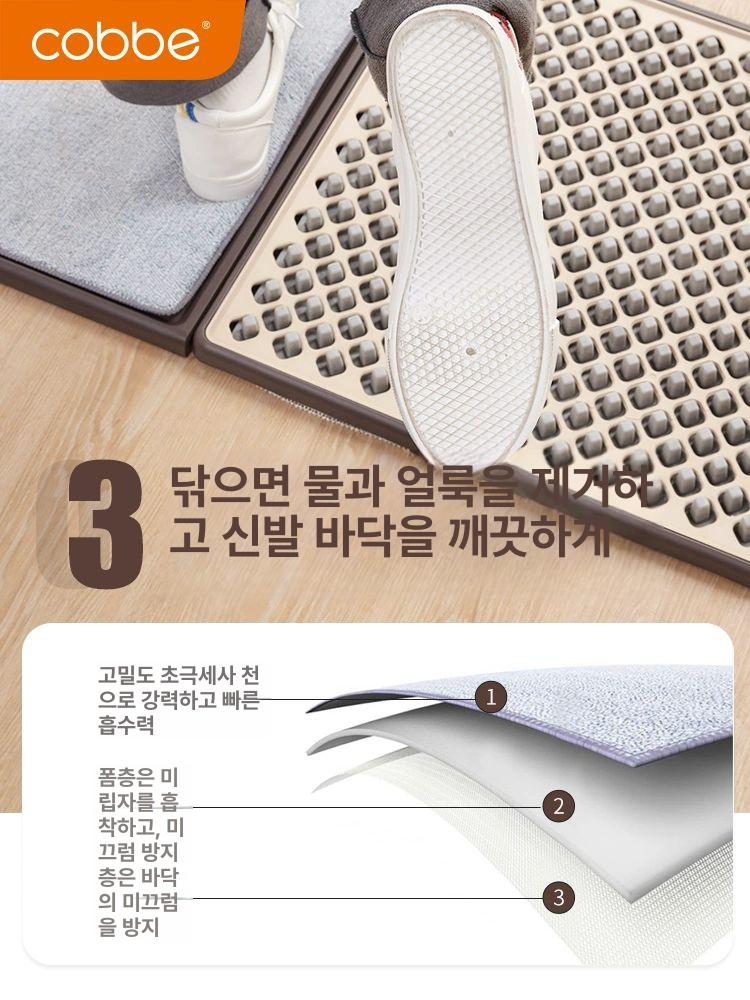 식품공장 발판소독기 방역 매트 살균 디스인펙션 사업장 공장용 신발소독 - 상세 이미지 2