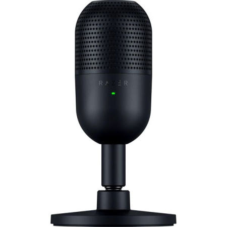 [해외]Razer 세이렌 V3 미니 - 초소형 USB 마이크 14mm 슈퍼니어 콘덴서 탭 투 뮤 Mini V3