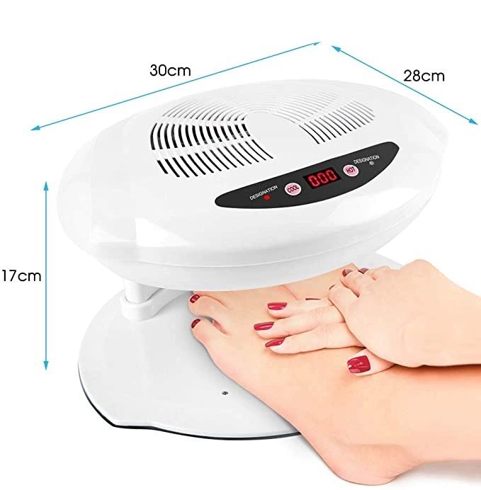 젤네일 네일드라이어 매니큐어 경화 핫에어 센서 건조기 온풍 UV램프 - 상세 이미지 5