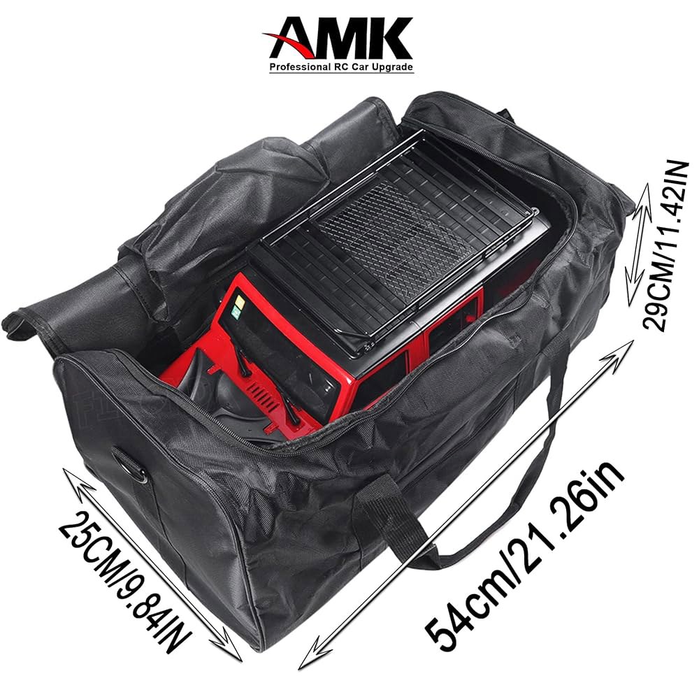 멀티포켓 RC 카 더플백 방수 보관 가방 1/10 크롤러 드 트 축 SCX10 90046 D90 TF2 MST 타미야 CC01 HSP (가방 B) A) Bag B - 상세 이미지 2