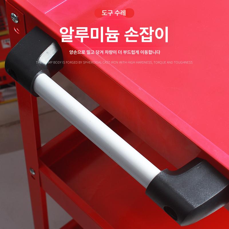 용접도구카트 이동식선반 작업운반기 용접기트롤리 알곤 수레 캐리어 보드 이동식 손실 트롤리 - 상세 이미지 2