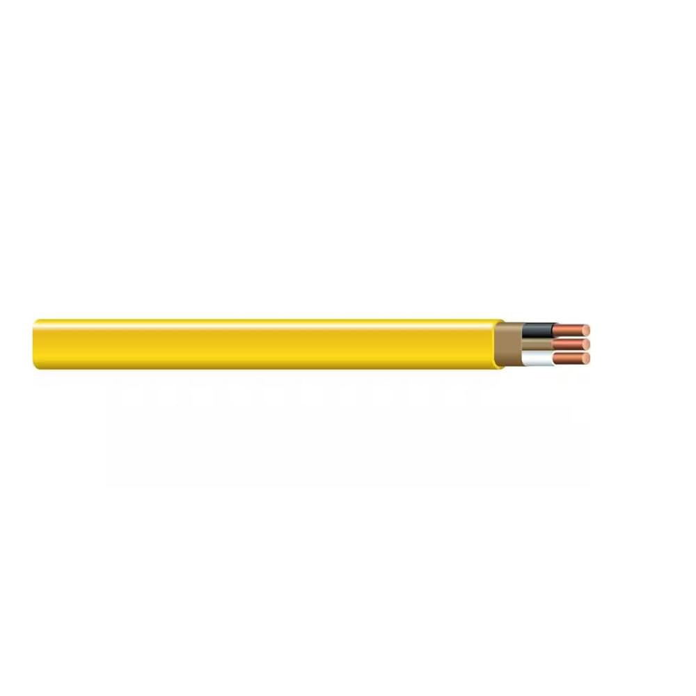 사우스와이어 28828255 250 12-2 NM-B 와이어, 12 AWG, 옐로우 25 ft (Single) 12/2 - 상세 이미지 3