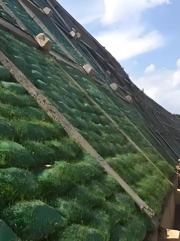 녹화 식생토낭 경사면 식생옹벽 조경 토사 에코백 포대 법면 모래 제방 수해복구 - 상세 이미지 2