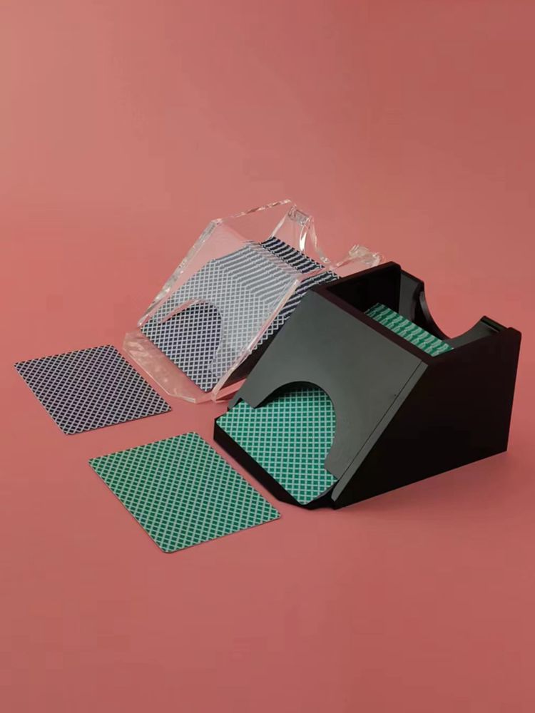 홀더 투명케이스 놀이 상자 보관함 탑로더와 표준 있으며 플레이 최대 칩 게임용 - 상세 이미지 3