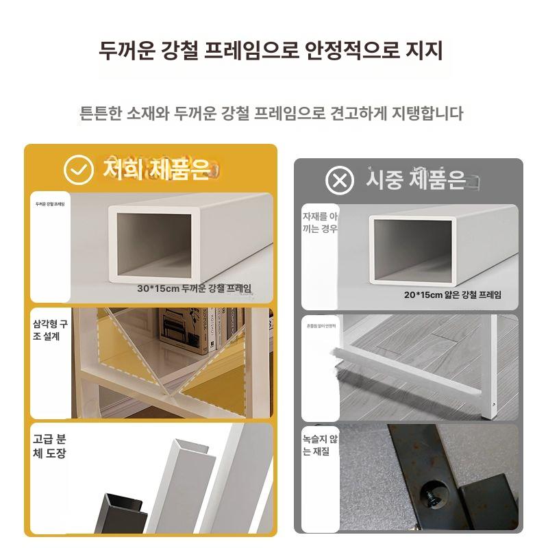 철제 학생 책상 노트북 컴퓨터 책상 중학생 고등학생 대학생 독서실 사무실 책상 - 상세 이미지 3