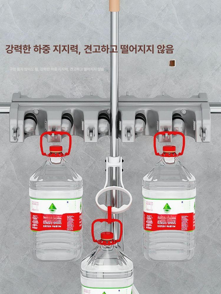방수 청소도구정리함 식당 청소도구보관함 청소용품 걸이대 캐비닛 청소보관함 수납 - 상세 이미지 2