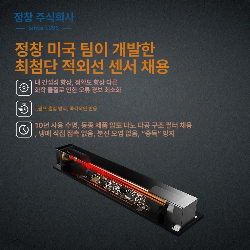 냉매 누설 탐지기 휴대용 에어컨 냉각액 누출 감지 점검 가연성 테스터 - 상세 이미지 2