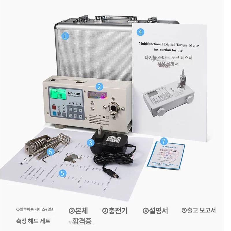 토크렌치 디지털 측정기 정밀 드라이버 검사 공구 센서 장비 - 상세 이미지 3