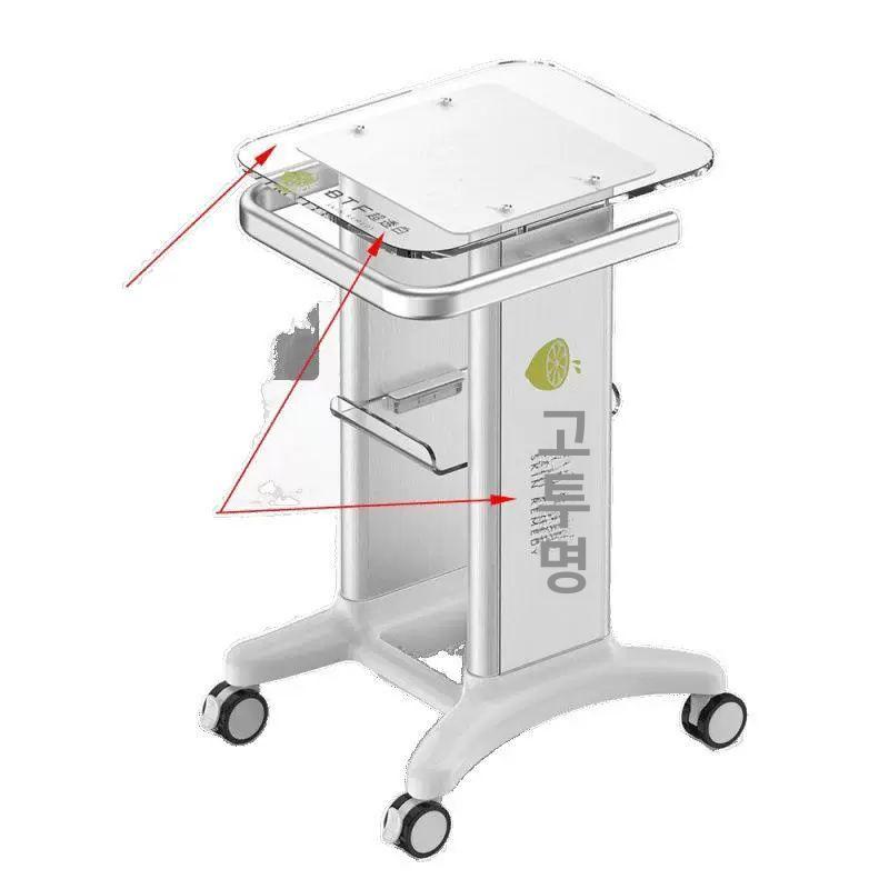 의료용 이동식 카트 진료소 거치대 피부과 미용기기 수술용 받침대 병원 장비 - 상세 이미지 3