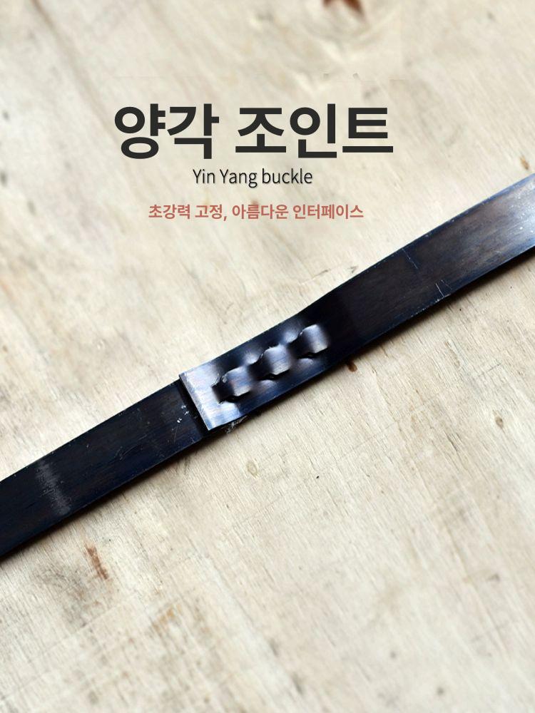 철밴딩기 밴드 수동 무클립 화물 휴대용 폭 보강형 포장결속기 수공구 - 상세 이미지 4