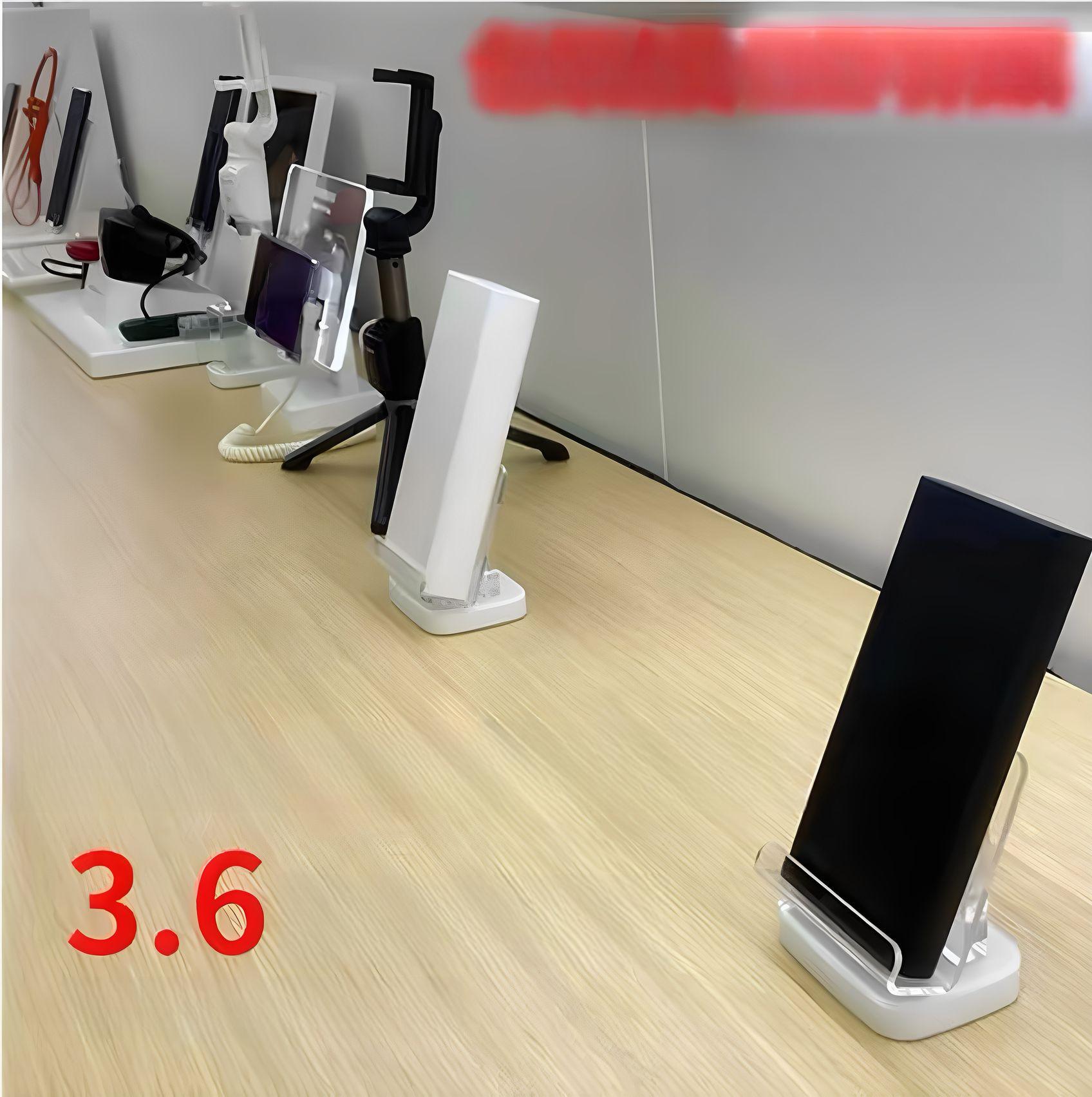 매장용 전시대 도난방지 휴대폰 핸드폰 진열대 거치대 디스플레이 분실방지 홀더 - 상세 이미지 3