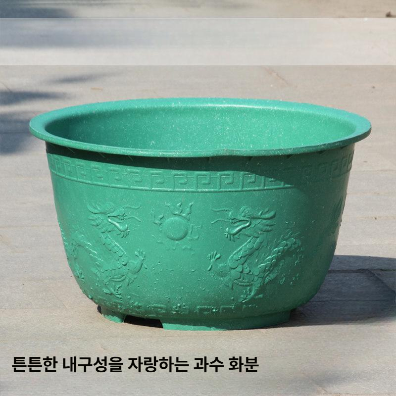 연꽃 도자기 항아리 대형 화분 야외 정원 화초 받침대 세트 인테리어 조경용 - 상세 이미지 2