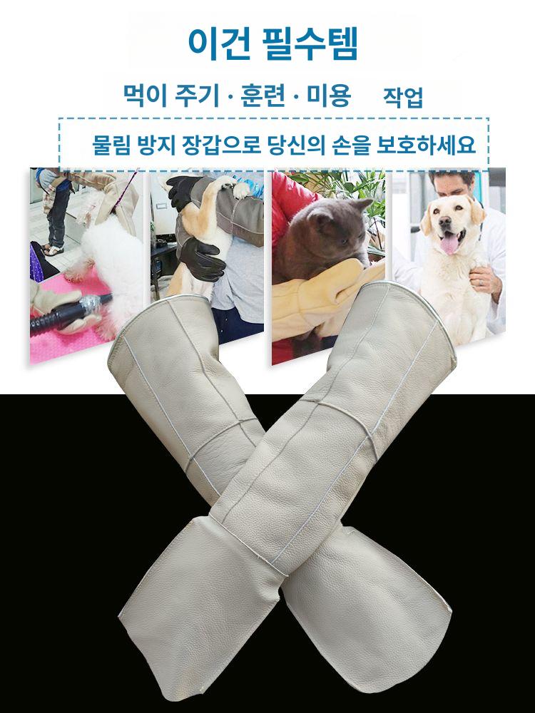 애견 미용장갑 고양이 펫 글러브 빗 고양이털장갑 털제거 털 마사지 개 미용 털정리 강아지 - 상세 이미지 2