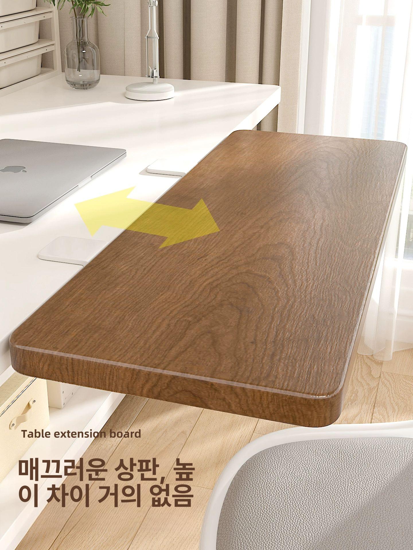 책상 확장형 거치대 데스크 보조 선반 프린터 수납 높이조절 모니터 스탠드 - 상세 이미지 4