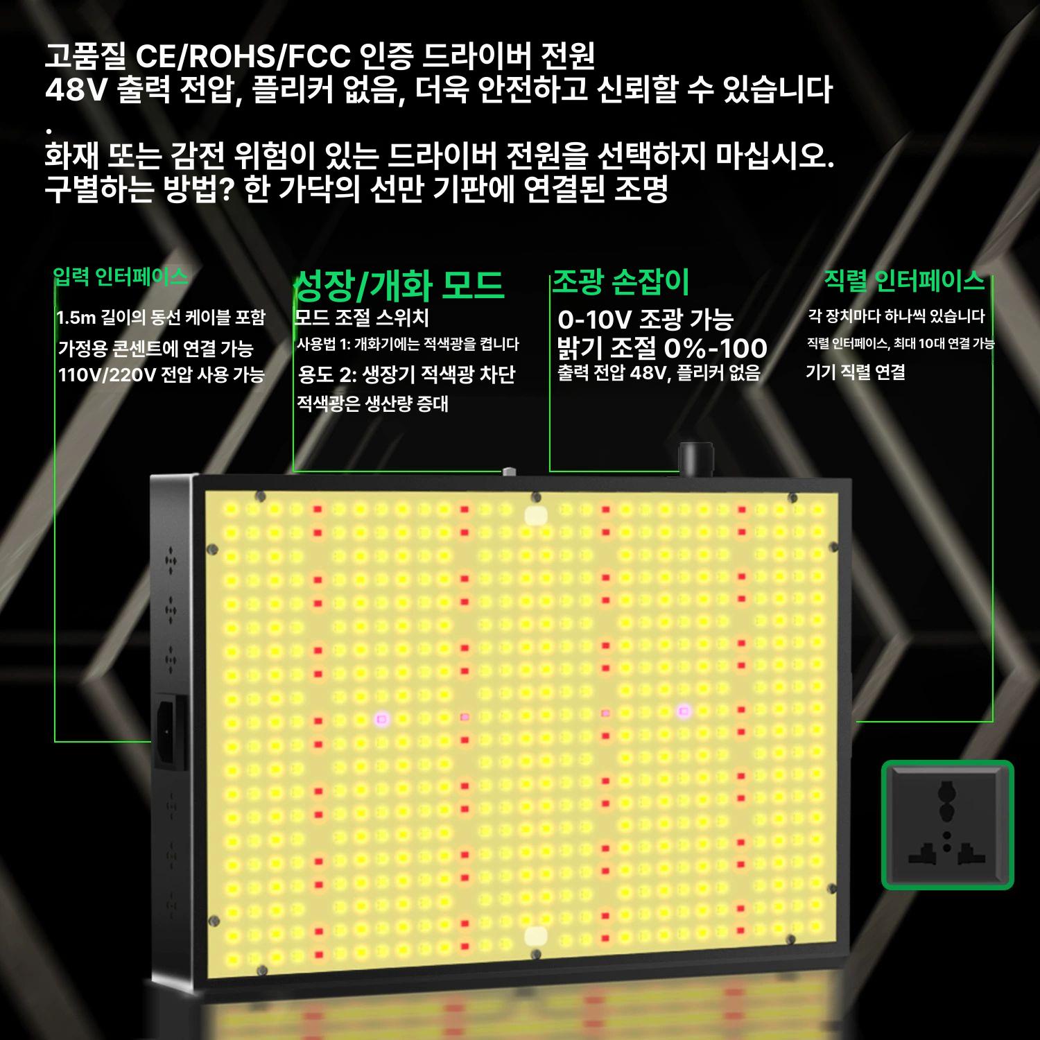 led 식물생장등 대형 전구 라이트 식물성장등 화초 수경재배 식물조명 웜색 원예등 - 상세 이미지 4