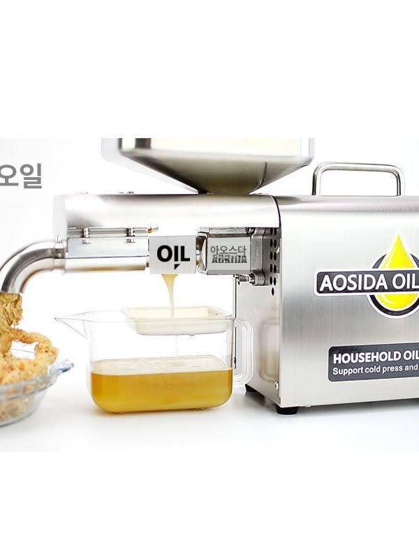 수동 냉압착 착유기 참기름 땅콩 짜는 오일프레스기 기름짜는기계 버튼 채유기 자동 짜는기계 - 상세 이미지 2
