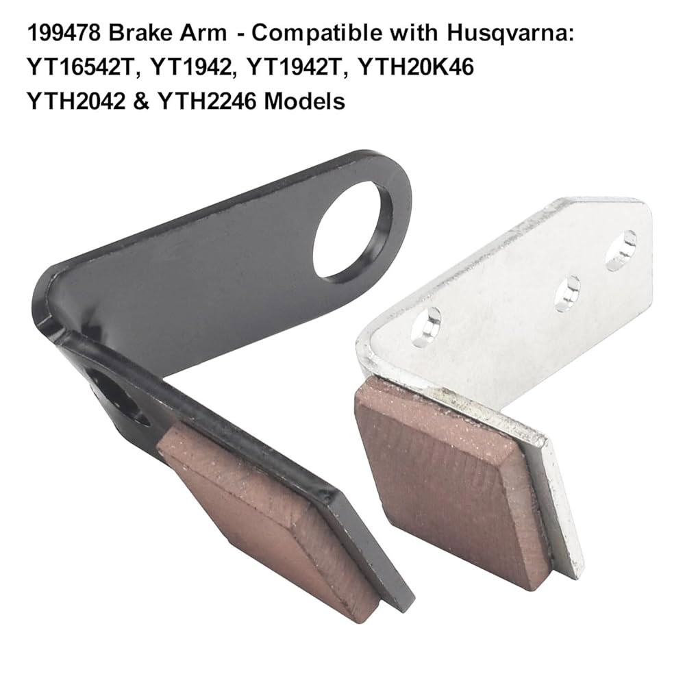 MWEDP 532197402 532199478/532199470 브레이크 암 키트, Husqvarna AYP 장인 Poulan Mower 데크 모델과 호환되며 YT16542T YT - 상세 이미지 2