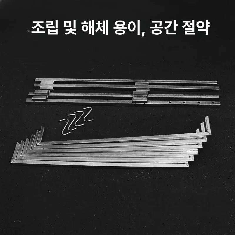 산업용 톤백 거치대 대형 쓰레기 마대 지지대 폐기물 수거 자루 보관 걸이 현장용 - 상세 이미지 2