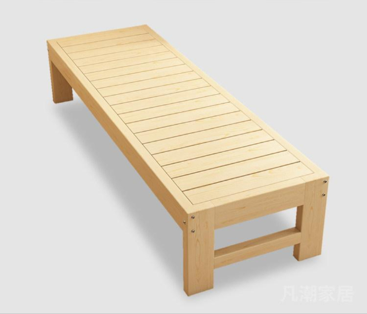 야외 데크 휴식용 나무 평상 베란다 정원 휴양지 편안한 간편 쉼터 - 상세 이미지 5