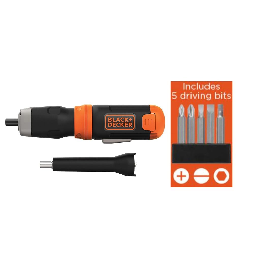 블랙+데커 무선 드라이버, 알칼리성 (BCF601AA) Screwdriver - 상품 이미지