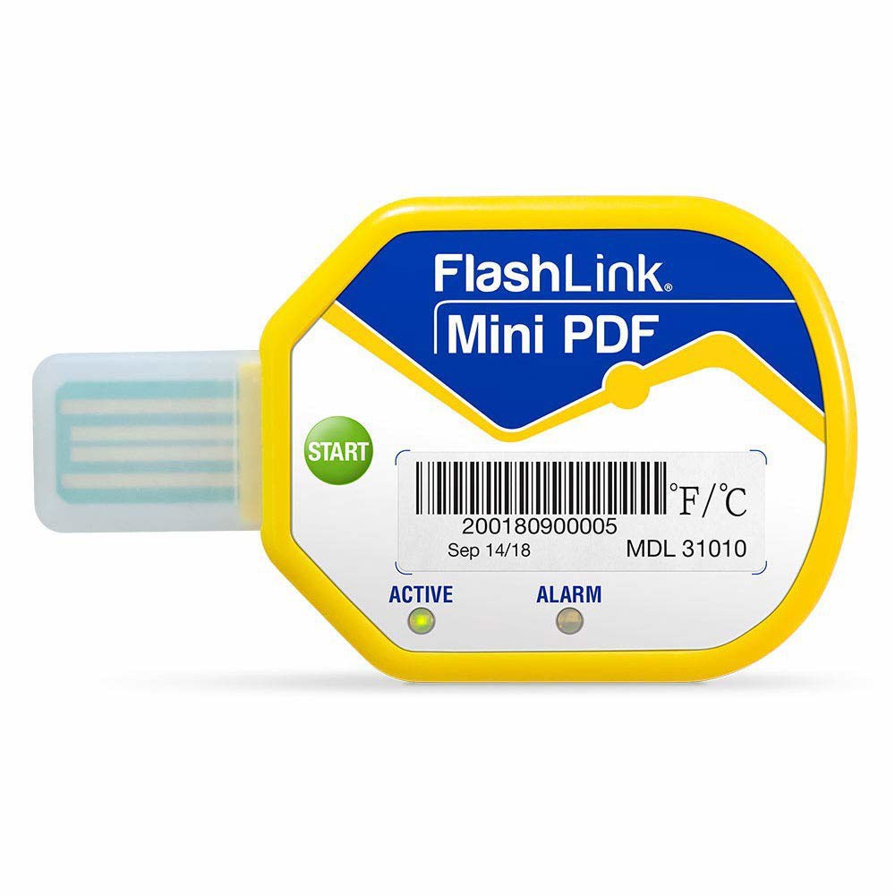 델타트랙 10팩 85일 운송 로거 PDF 온도 콜드 팩 기록기 체인 USB 1 델타트랙 31010 1개 - 상품 이미지
