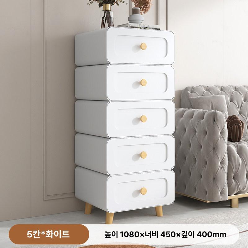 거실 철제서랍장 와이드 인테리어 방 캐비닛 모듈수납장 서랍수납장 정리서랍장 - 상세 이미지 4