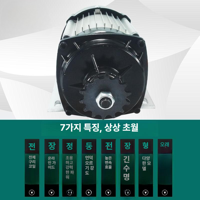 브러시리스 모터 전기모터 제어 조절기 속도 전동 삼륜차 드라이브 - 상세 이미지 3