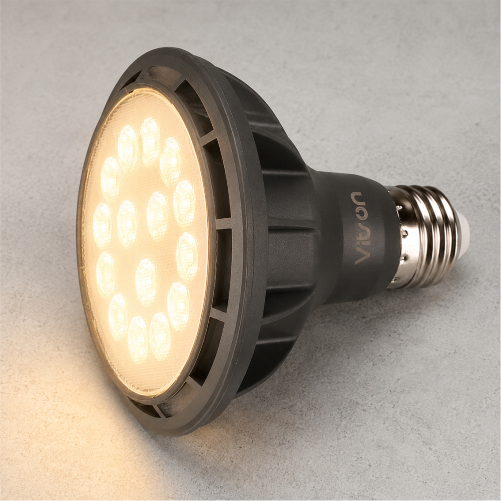 LED PAR30 램프 W1 블랙 집중형 15W 전구색 3000K 매장 레일 조명 비츠온 - 상품 이미지