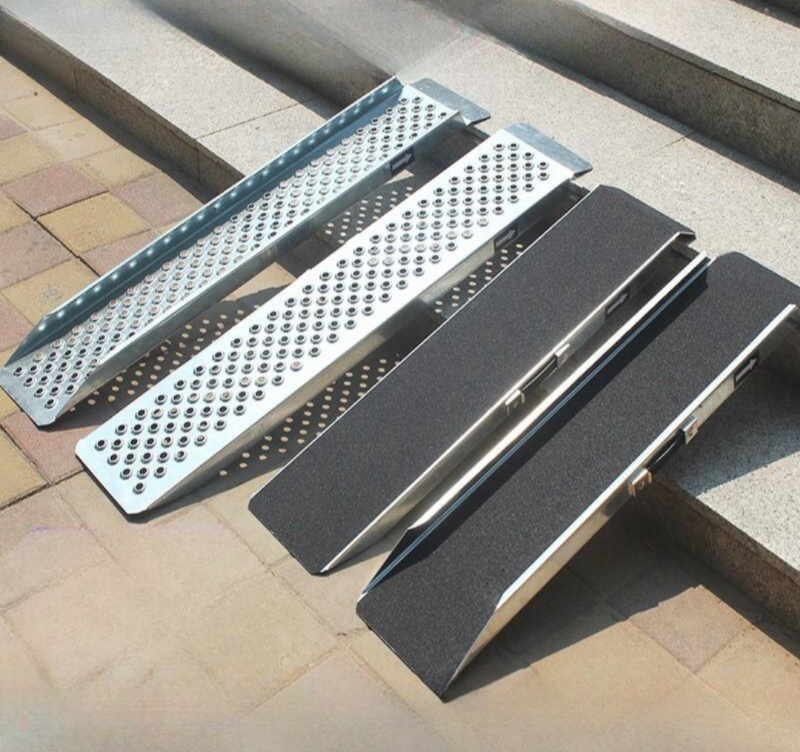 1톤 화물차 받침대 상하차용 알루미늄 경사대 로딩 용달 안전 아연도금 - 상품 이미지