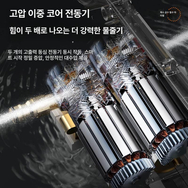 소형 충전식 양수기 세차 호스 물펌프 텃밭 워터 급수기 고압 원예용 관수 정원 캠핑 - 상세 이미지 3
