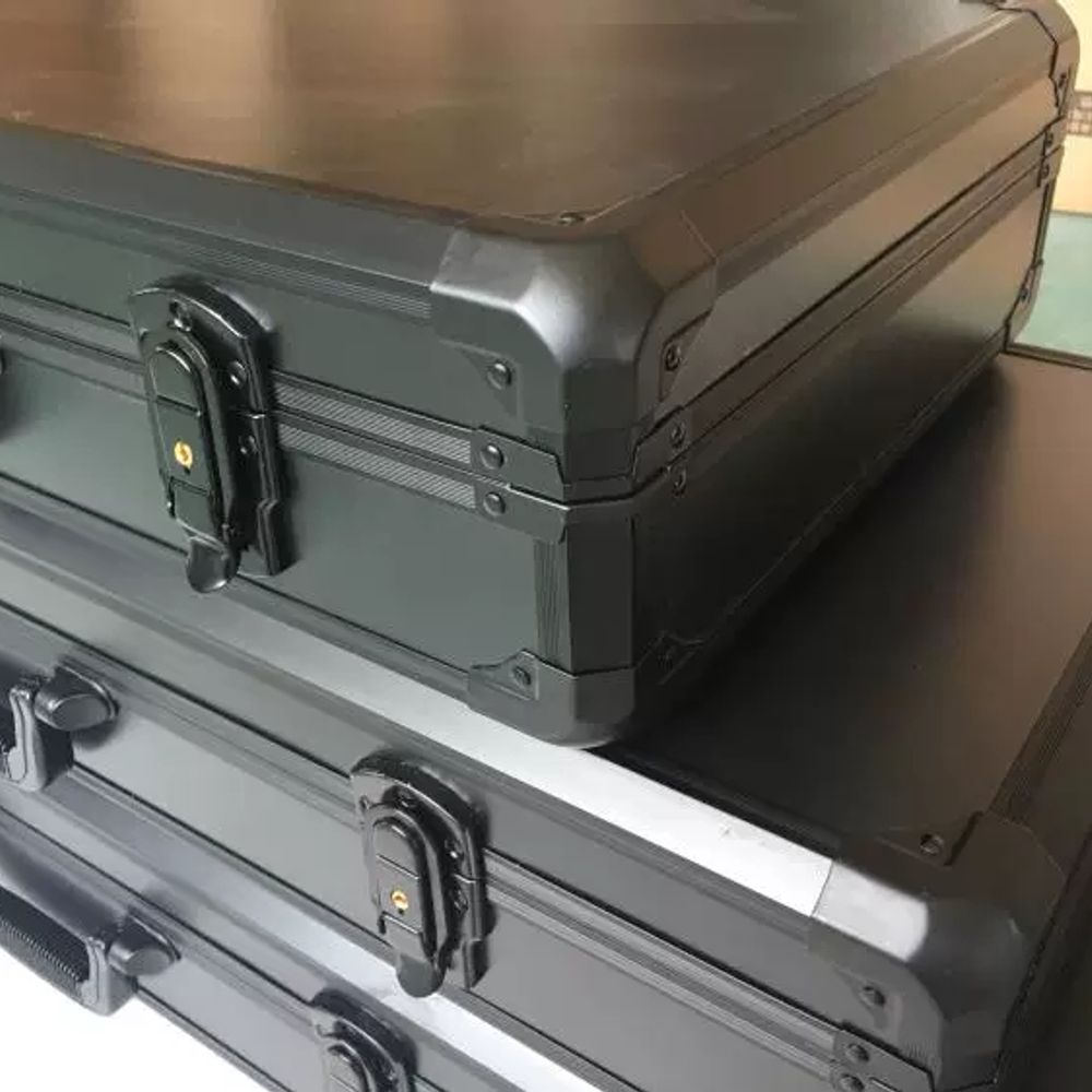 잠금식 건케이스 알루미늄 소총 보관함 하드케이스 보호함 건캐리어 총기보관 총가방 - 상세 이미지 5