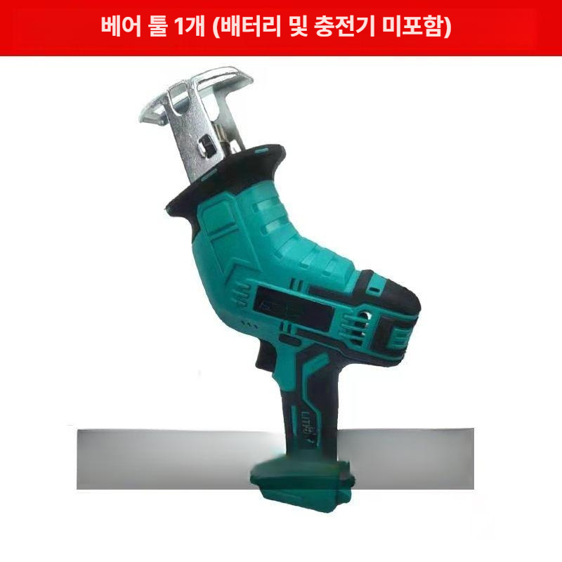 무선 전동 톱 절단기 배터리식 목공용 핸드톱 금속 절단 고출력 커팅 톱날 가정용 - 상세 이미지 5