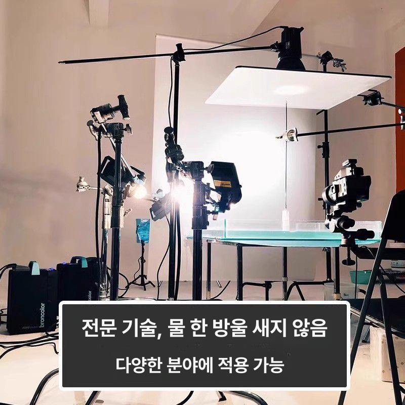 수중 촬영 투명 아크릴 박스 수족관 배경 스튜디오 사진 연출용 포토 프롭 소품 - 상세 이미지 3