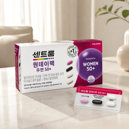 센트룸 멀티비타민 원데이팩 50+ 우먼 40팩 코스트코