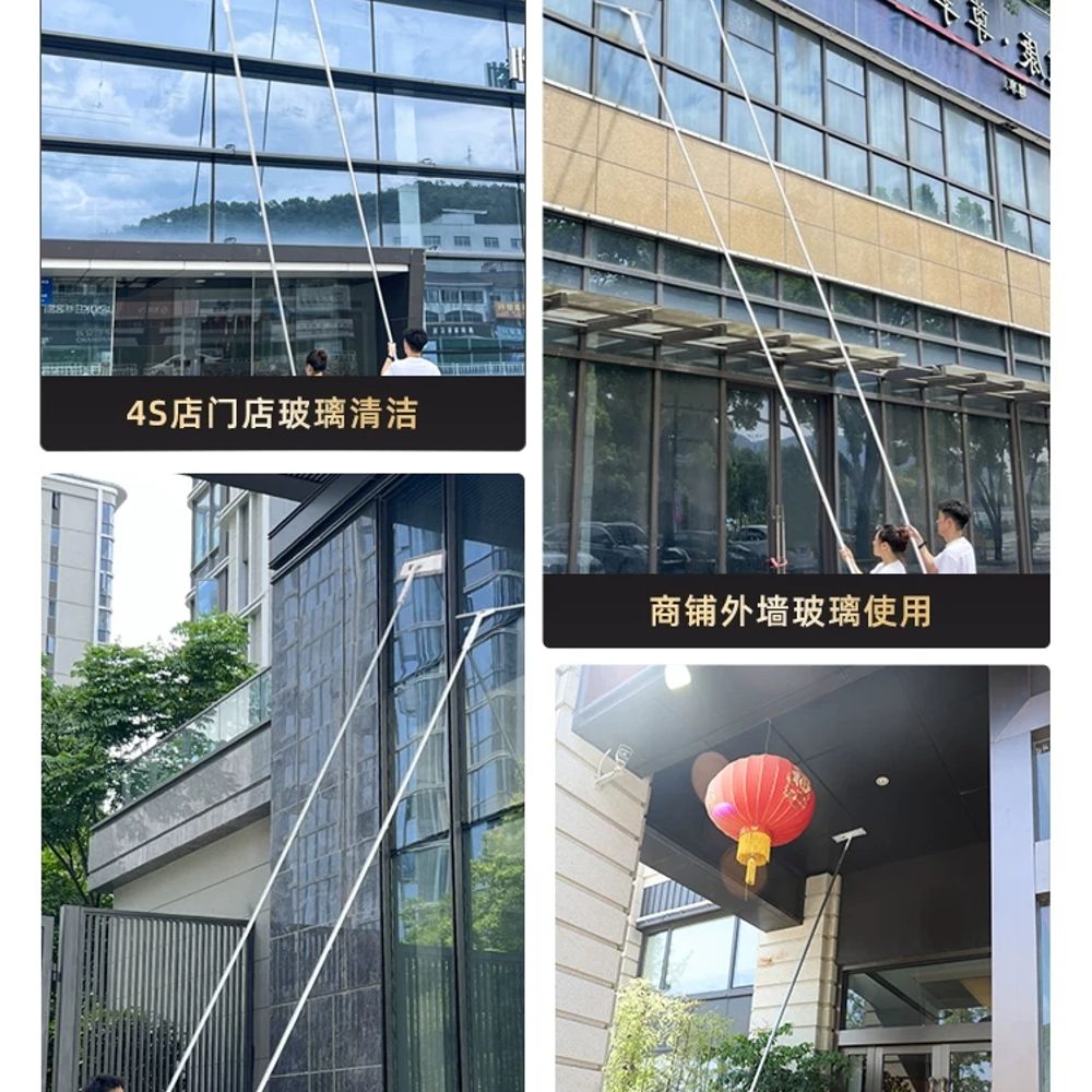 와이퍼 브러시 창문닦이 가정용 청소도구 클리너 스퀴지 청소용품 물기제거 외부 - 상세 이미지 5