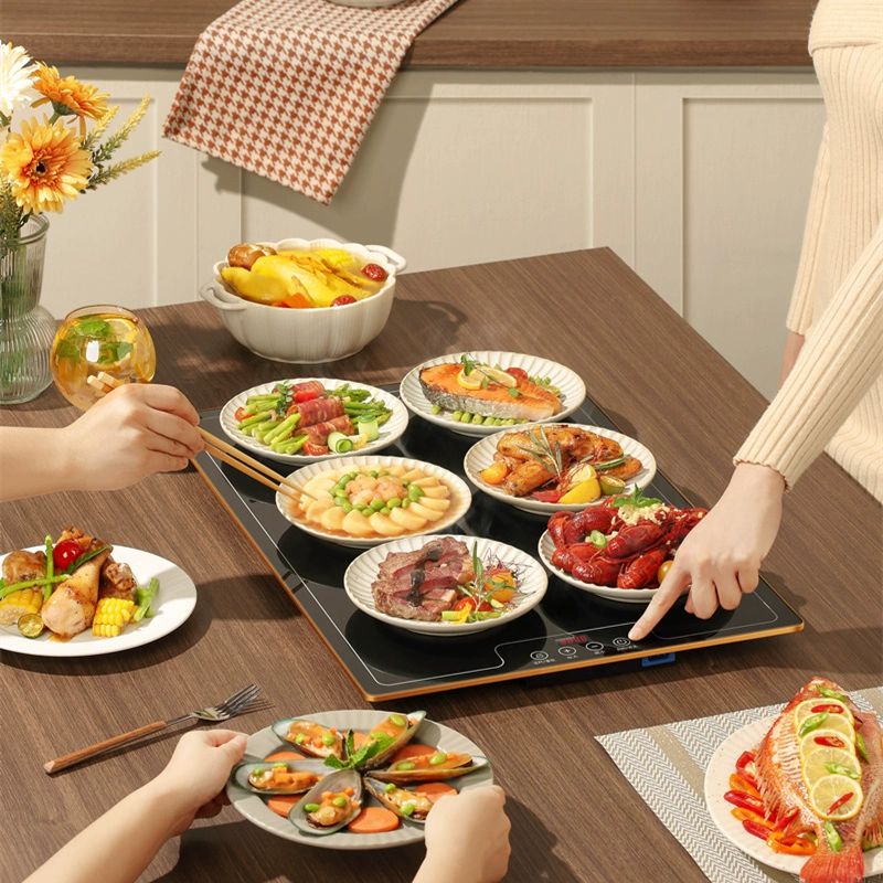 전기 음식워머 가열판 업소용 워머기 조절 직사각형 호텔 온도유지 난방 웨딩홀 - 상세 이미지 4